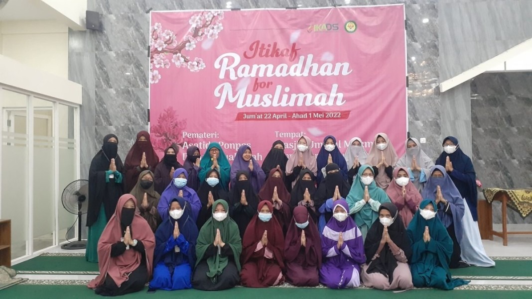 Itikaf for Muslimah 1443 H di Masjid Ummul Mu’minin Pondok Darusy Syahadah Putri