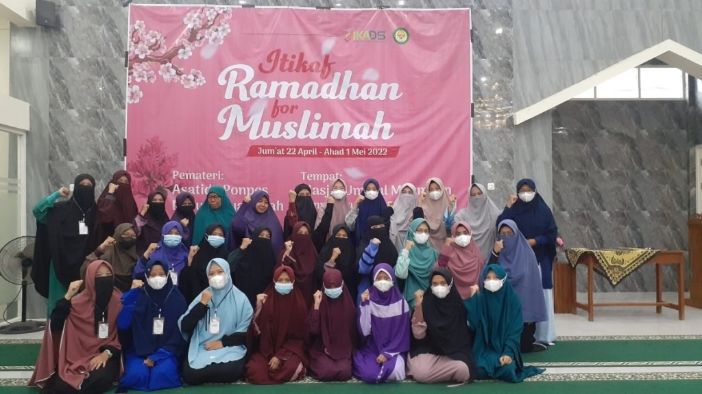 Itikaf for Muslimah 1443 H di Masjid Ummul Mu’minin Pondok Darusy Syahadah Putri