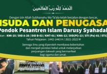 Wisuda dan Penugasan Santriwan-Santriwati, DS Luluskan 315 Peserta Didik Wisuda dan Penugasan Santri-Santriwati