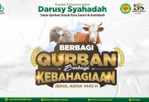 Semarak Idul Adha 1443 H, DS Sukseskan Program Berbagi Qurban Semarak Idul Adha 1443 H, Darusy Syahadah Sukseskan Program Berbagi Qurban