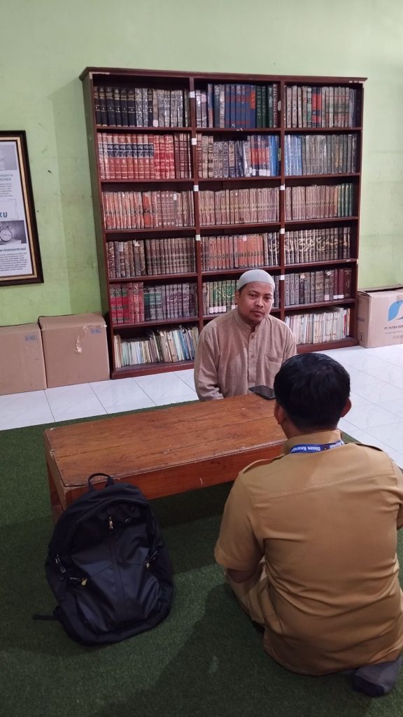 Dinas Kearsipan dan Perpustakaan Lakukan Pendataan Perpustakaan Milik Pesantren