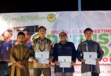 Special Class Meeting Darusy Syahadah Competition: Membangun Kesehatan Jasmani dan Rohani Santri