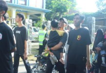 Jalan Sehat Bersama Warga Blagung: Wujud Keakraban dan Kegembiraan Bersama Santri Darusy Syahadah